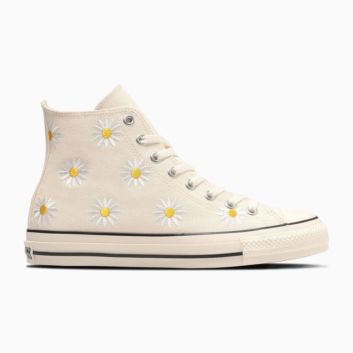  Converse スニーカー オールスター R デイジーフラワー HI オフホワイト 25.0 cm モカシン 靴