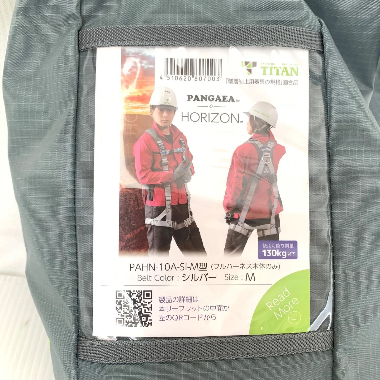  PANGAEA TITAN フルハーネス PAHN 10 A SI M型 シルバー Mサイズ M 71106 5 その他 脚立 はしご 足場