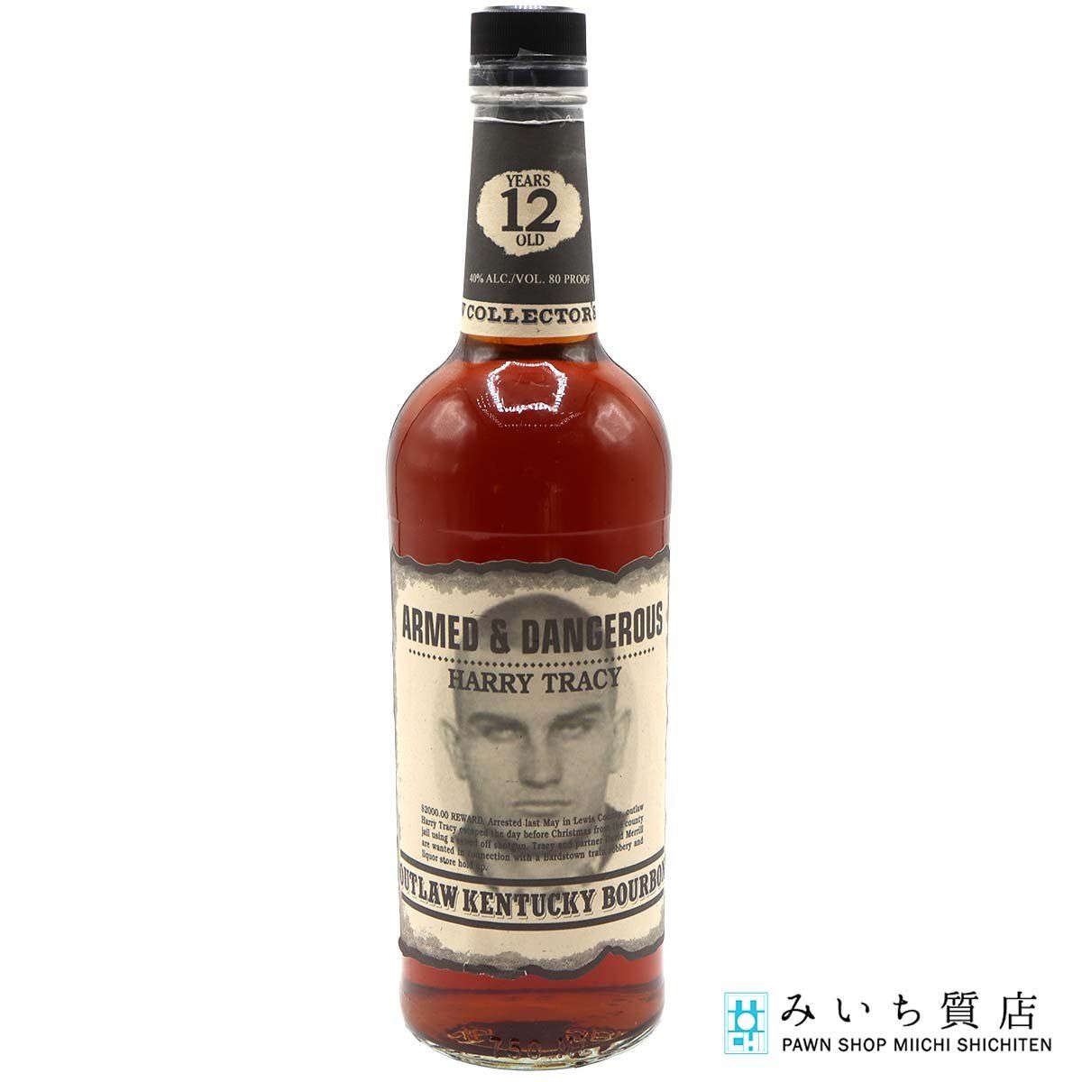 未開栓 アウトロー ケンタッキー バーボン 12年 750ml - メルカリ