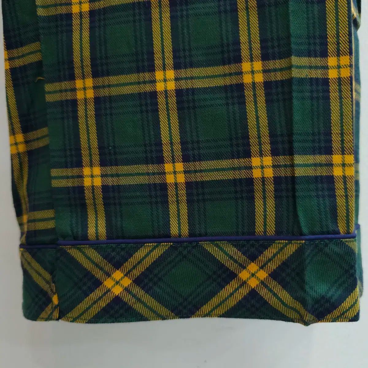 チェック パジャマ