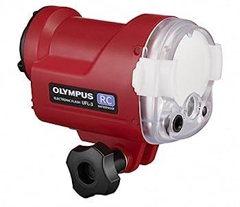 【】OLYMPUS 水中専用フラッシュ ガイドナンバー22 高速チャージ UFL-3