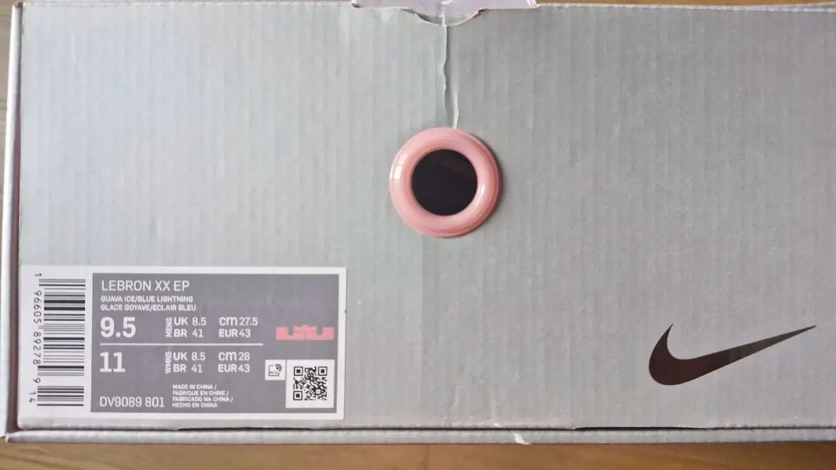 ナイキ レブロン XX EP グアバ アイス DV9089 801