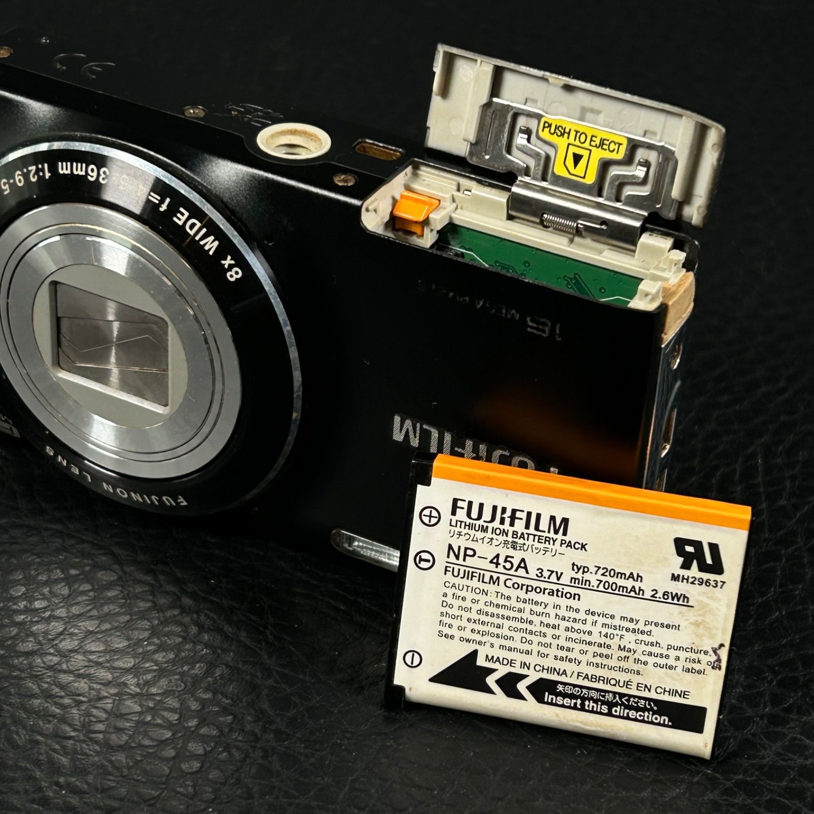 ジャンク品】FUJIFILM Fine Pix JZ250 フジフィルム ファインピックス 