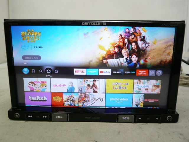 2025年 楽ナビ AVIC-RZ09 HDMI⁄フルセグ⁄Bluetooth AVIC-RZ09 2025年