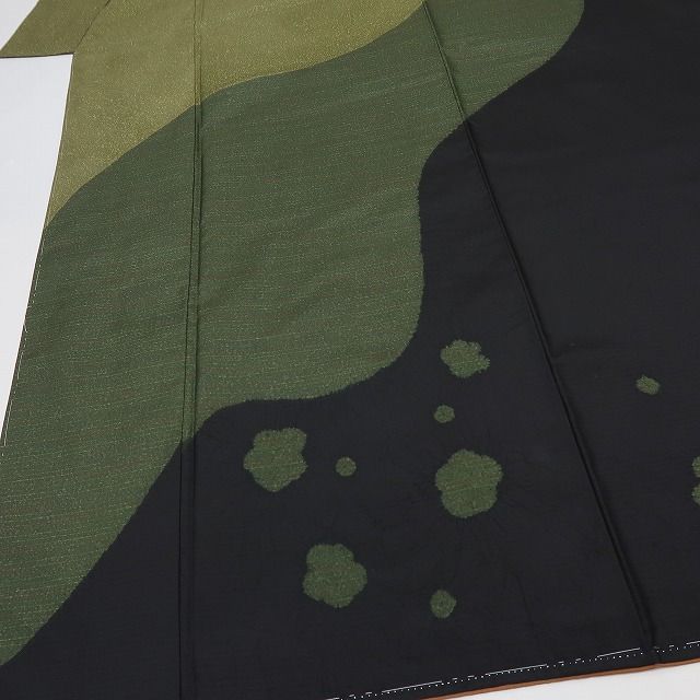 六花-RIKKA- 未着用 正絹 紬訪問着 着物 A 3917