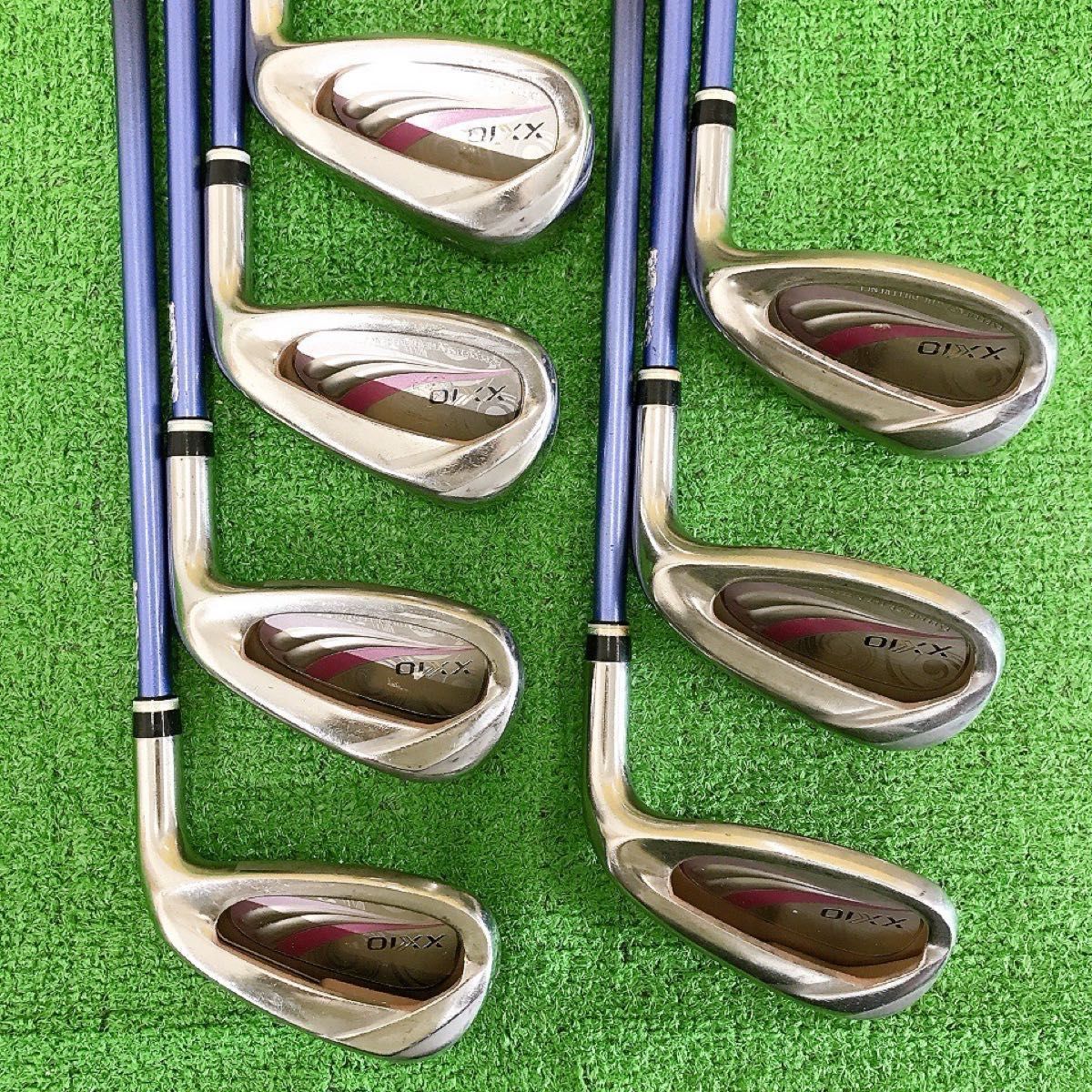 チ92★ゼクシオイレブン XXIO11代目 7本レディースアイアン A チ92☆ゼクシオイレブン XXIO11代目 7本レディースアイアン A MP1100L
