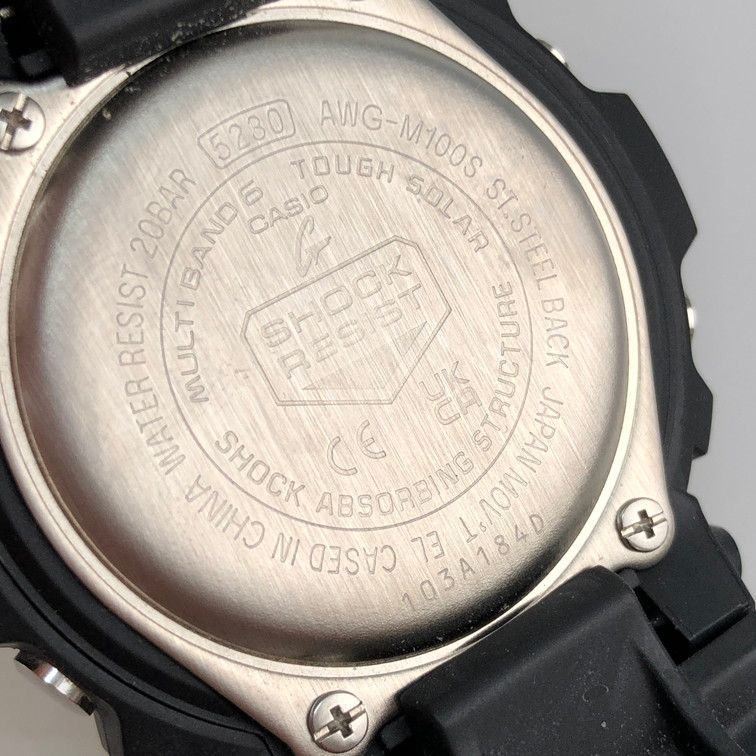 品 CASIO カシオ G SHOCK AWG M 100 S 7 AJF 196 251106 SY 07 iwa その他 時計
