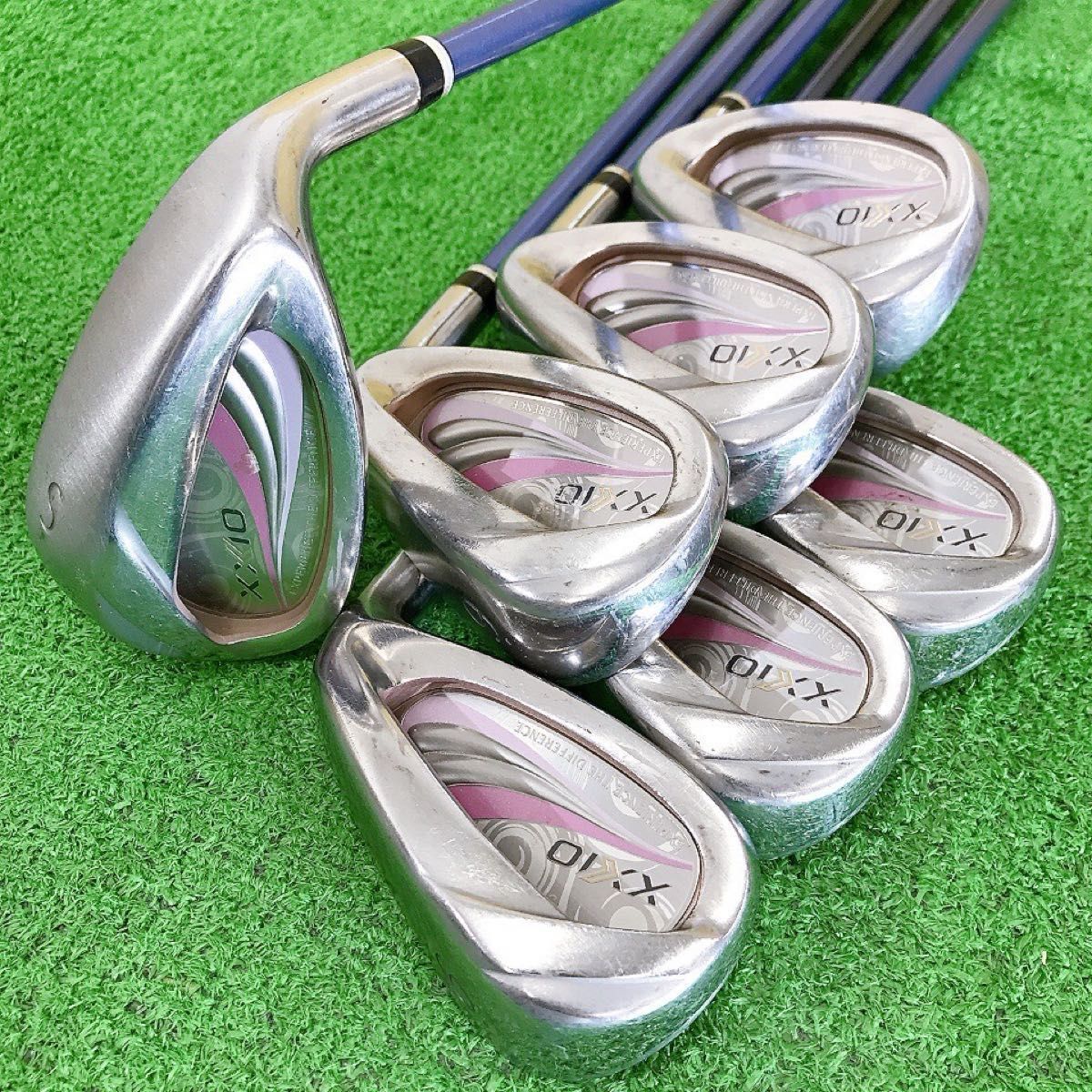 チ92★ゼクシオイレブン XXIO11代目 7本レディースアイアン A チ92☆ゼクシオイレブン XXIO11代目 7本レディースアイアン A MP1100L