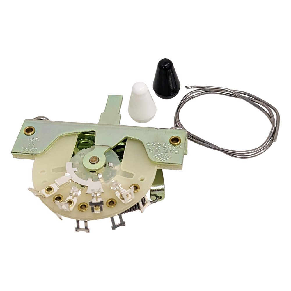 【大定番3wayスイッチ】 CRL 3way switch ノブ2個+ハンダ付き