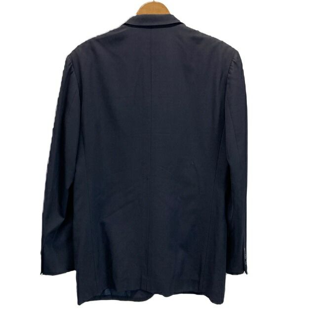 ISSEY MIYAKE テーラードジャケット 80s 80年代 筆タグ ウールジャケット アウター 無地 袖開き見せ シングルボタン LG33966 日本製 ドメスティック 古着 KANDAIZUMI_COM