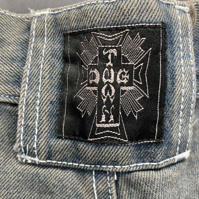 DOG TOWN デニムパンツ Gパン ジーンズ ボトムス コットン 無地