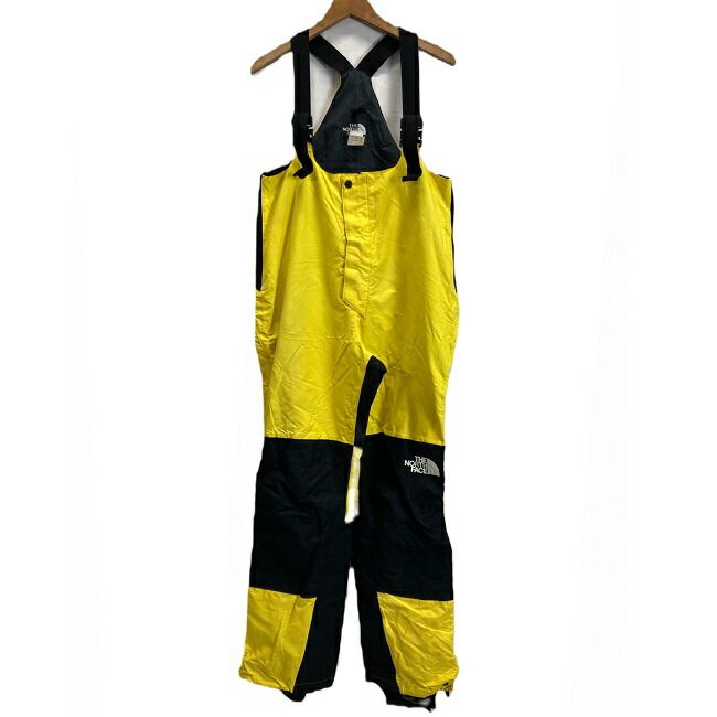 THE NORTH FACE ナイロンオーバーオール ナイロン 無地 ワンポイント ブランドロゴ プリント オーバーサイズ 日本製 アウトドア 古着