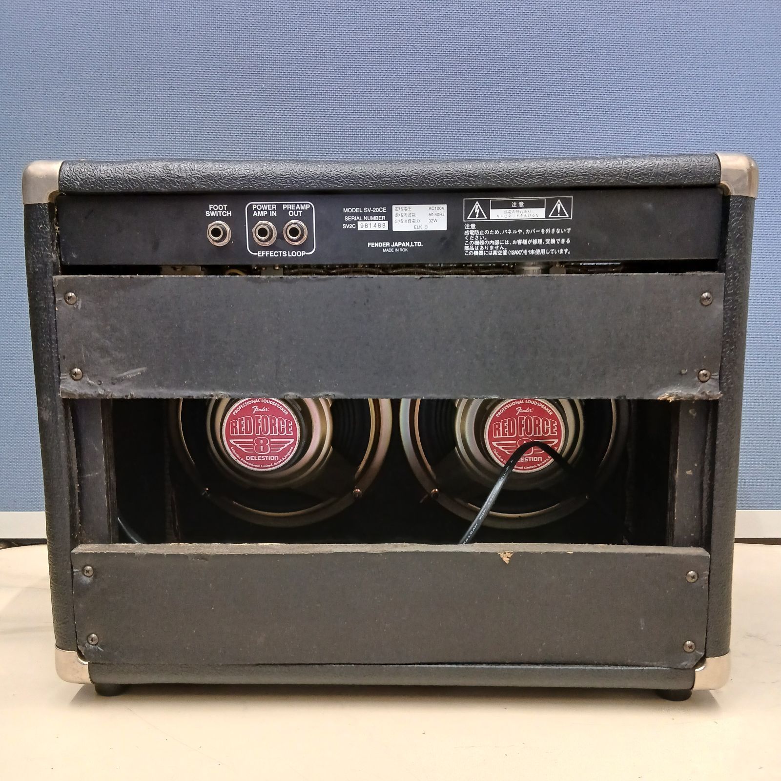 Fender studio valve SV 20 CE ギターアンプ Bluetooth機能搭載