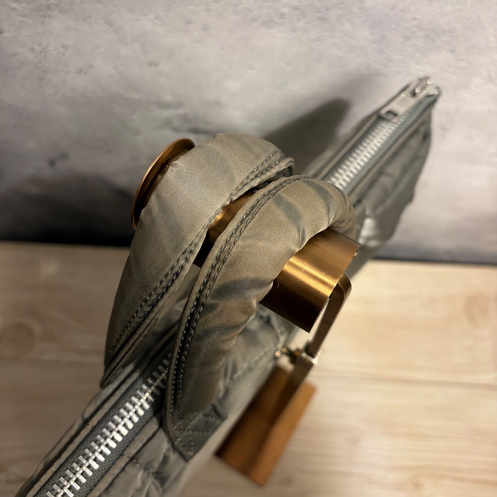 PORTER ポーター TANKER タンカー 2WAY ブリーフケース シルバーグレー