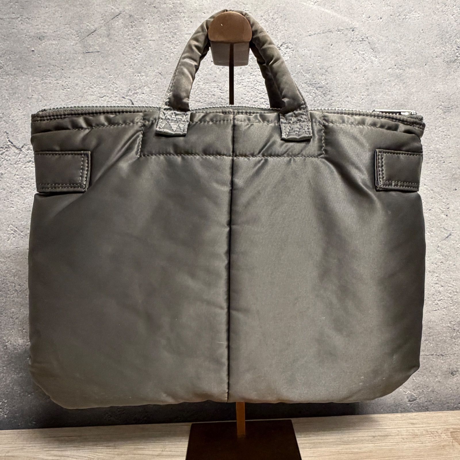 PORTER ポーター TANKER タンカー 2WAY ブリーフケース シルバーグレー