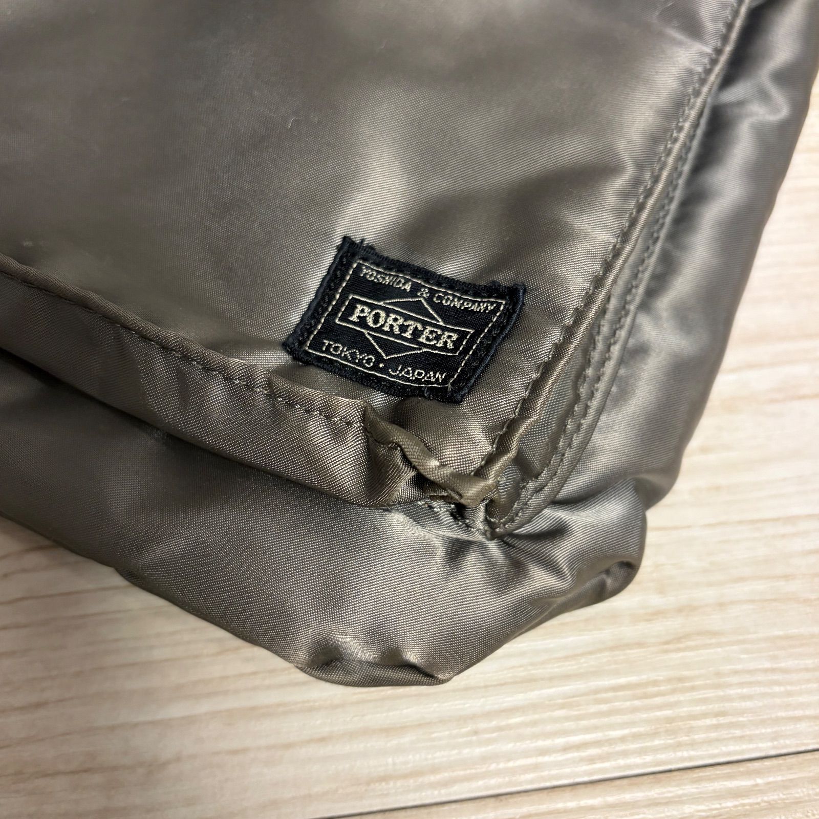 PORTER ポーター TANKER タンカー 2WAY ブリーフケース シルバーグレー