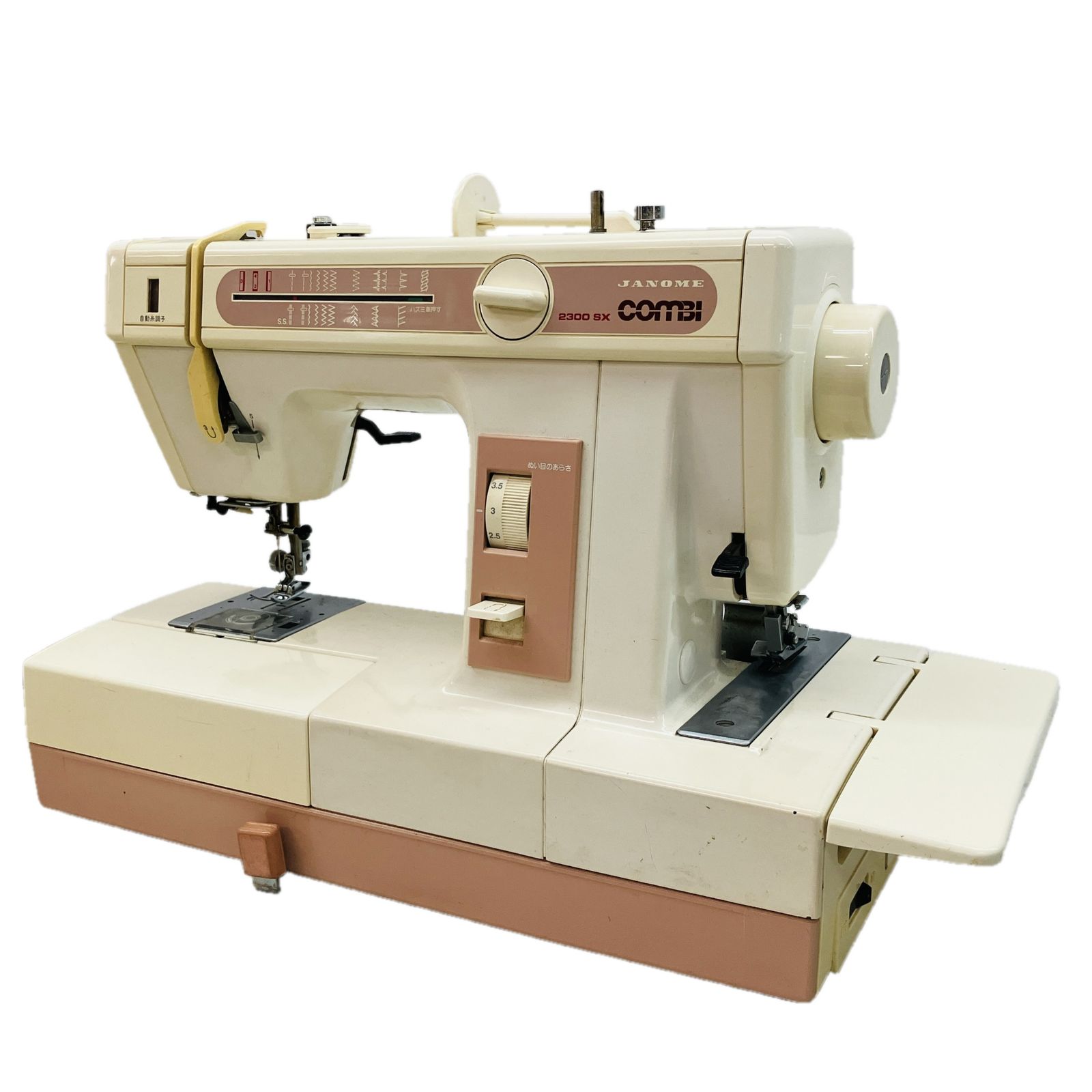 JANOME COMBI 2300SX ミシン 足踏みミシン ロックミシン 家庭用ミシン 家電 C10597439