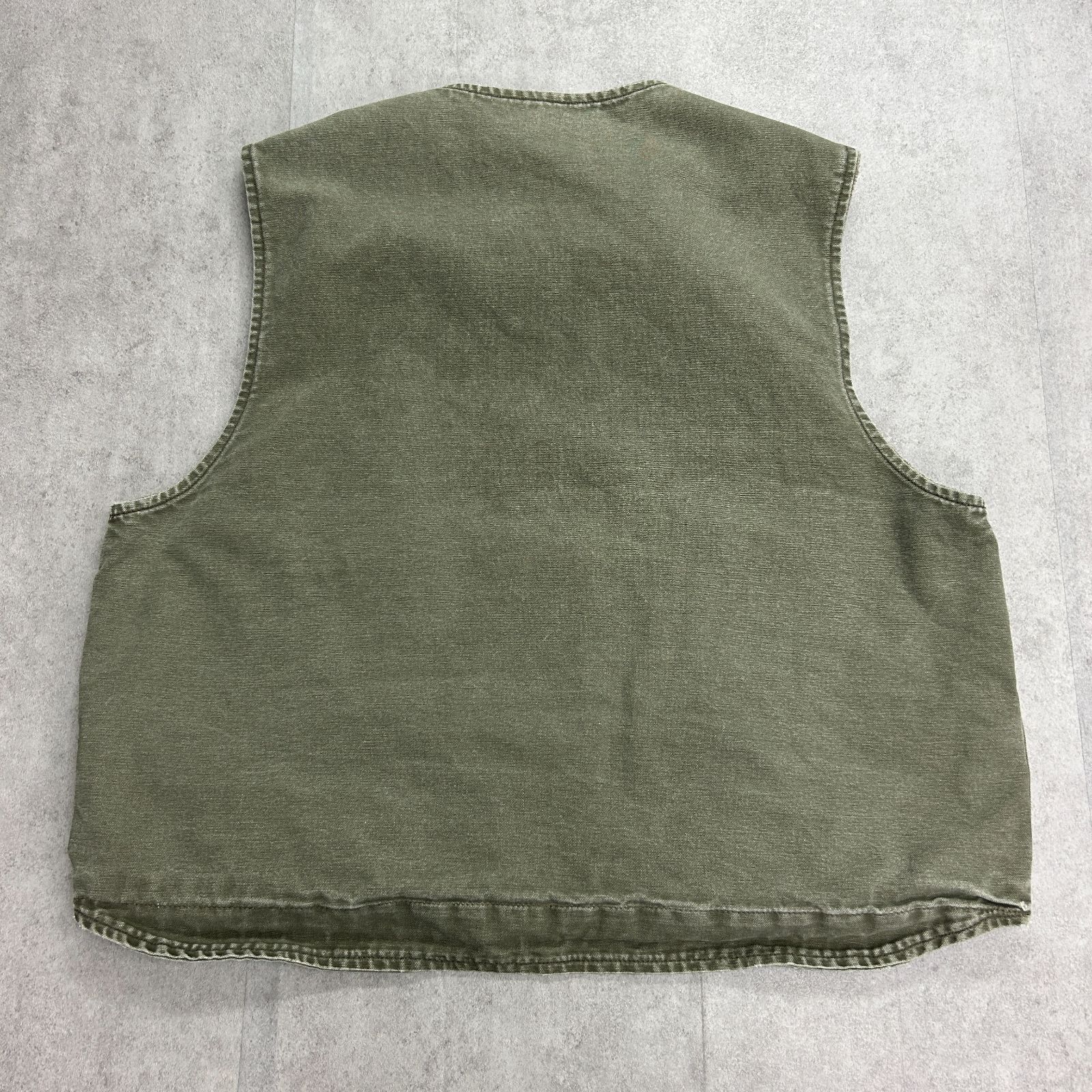 レアカラー ARG アーミーグリーン Carhartt カーハート ダックベスト