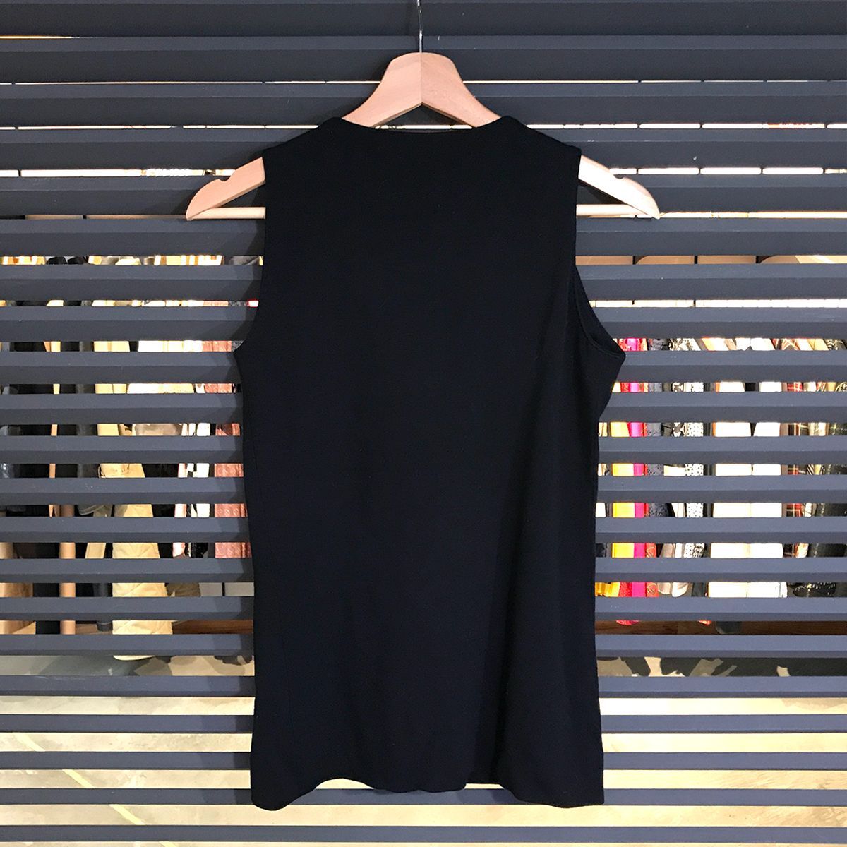 ルイヴィトン ノースリーブ チュニック トップス ブラック 36 Sサイズ 14431