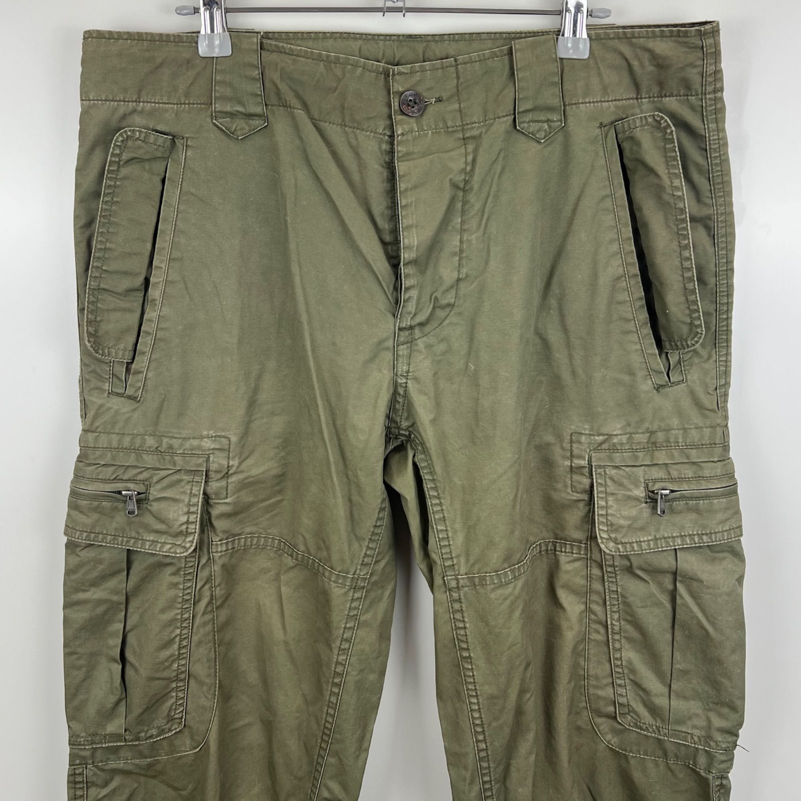 y2k❤️ DIESEL マルチポケット カーゴ ハーフパンツDIESEL 00s y2k