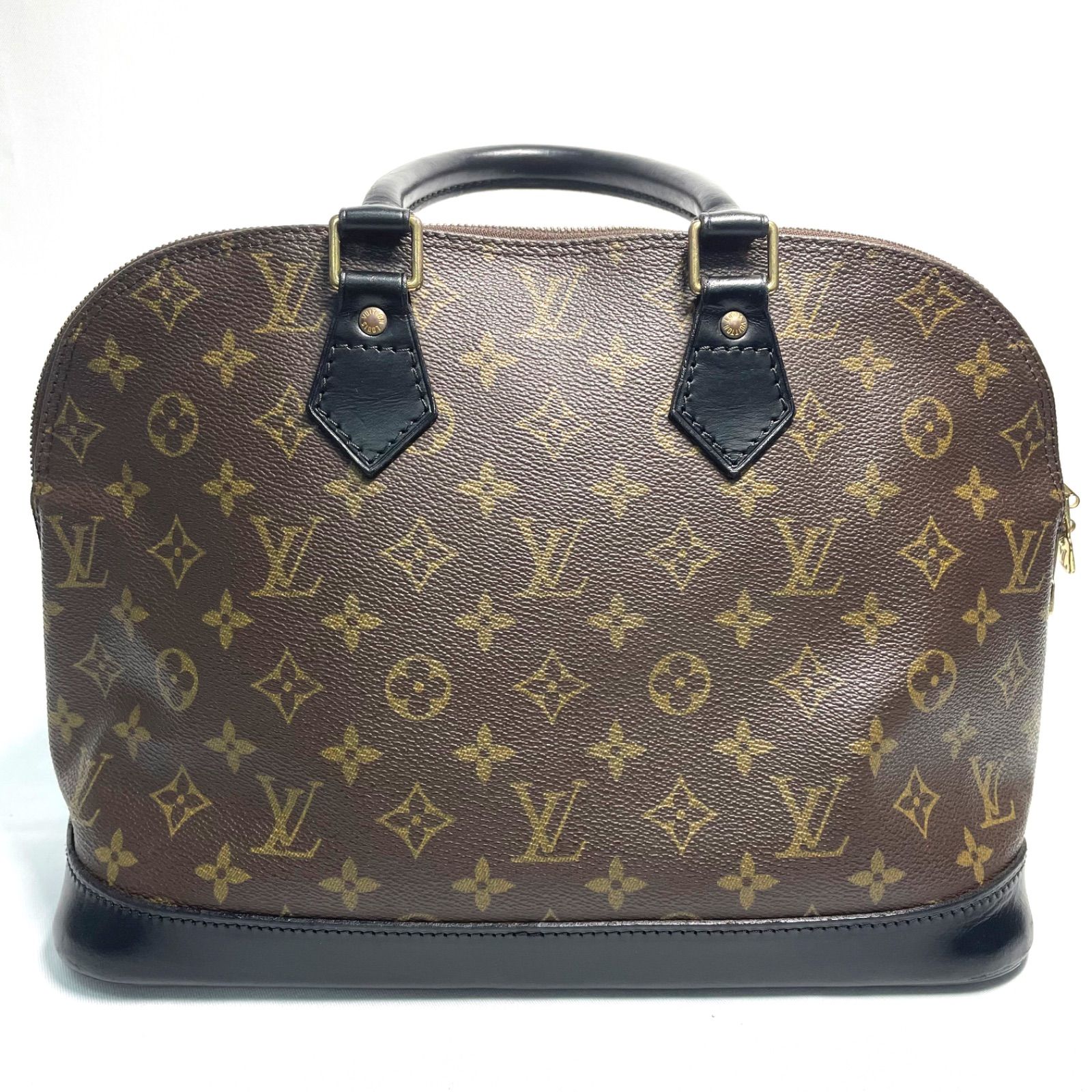 ハンドバッグ ブラウン×ブラック