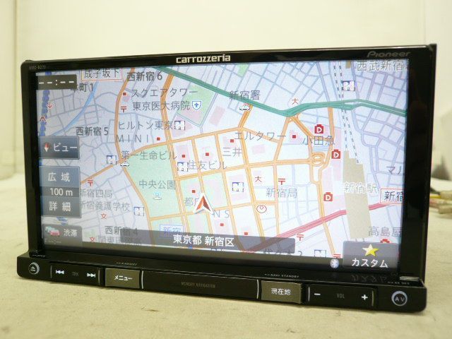 メモリーSDナビ　カロッツェリアRZ77 DVD 地デジ　Bluetooth Amazon.co.jp: Pioneer AVIC-RZ77 Car Navigation System, 7 Inches