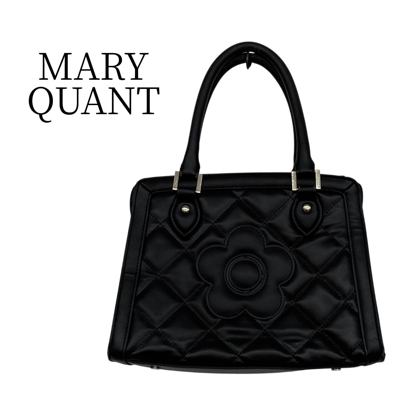MARY QUANT マリークワント 黒 ショルダーバッグ HMR081-34 - メルカリ