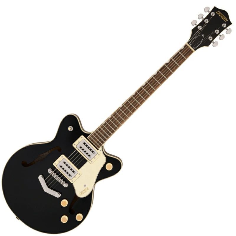Gretsch G2655 Streamliner Center Block Jr. Double-Cut with V-Stoptail Laurel Fingerboard Black グレッチ