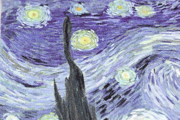 ゴッホ 星月夜