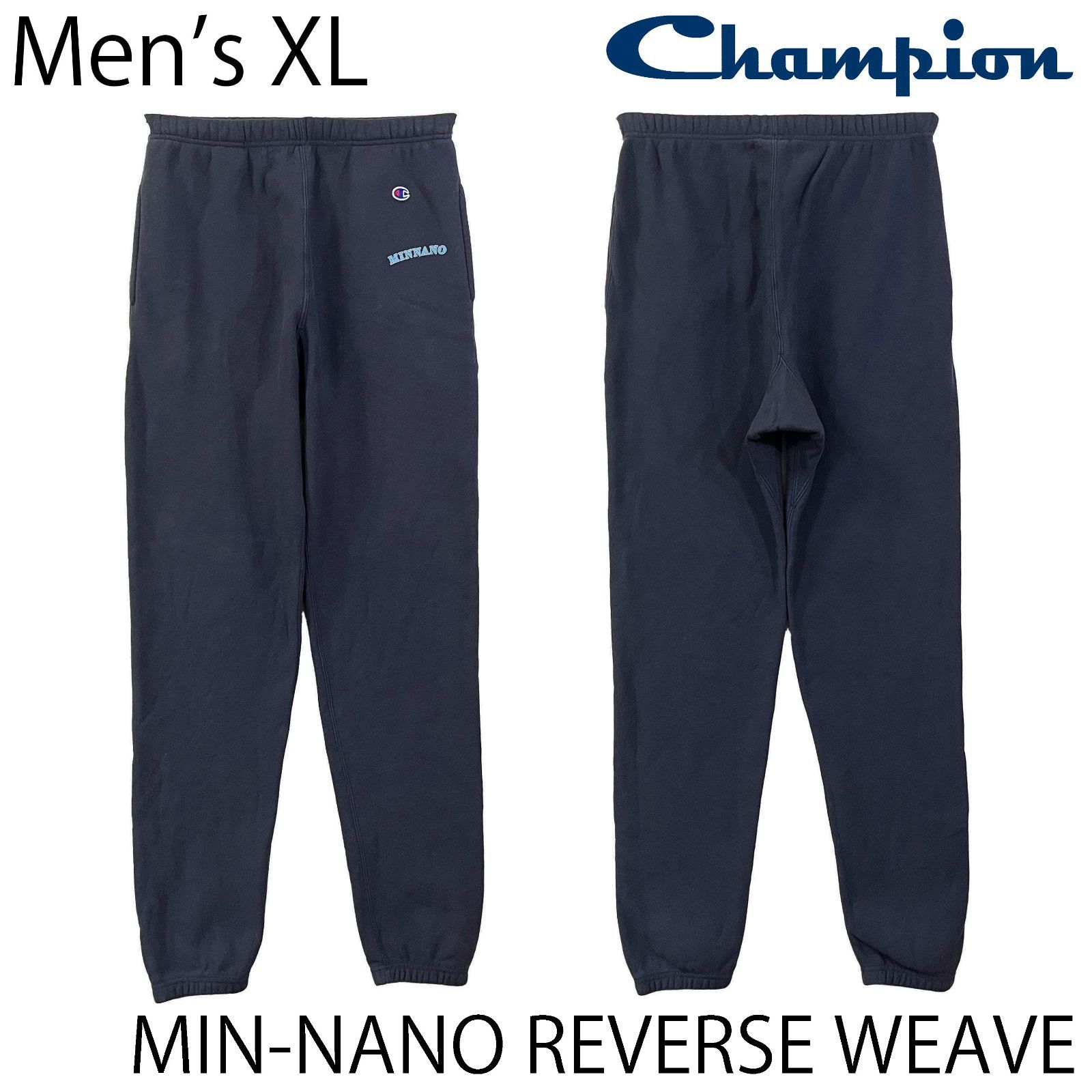USED／メンズXL】CHAMPION x MIN-NANO リバースウィーブ スウェット 