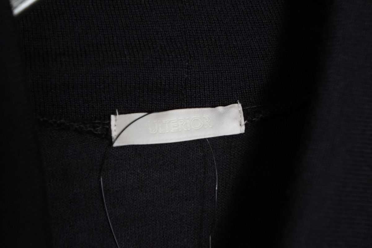 美品 25AW ULTERIOR アルテリア SUPER FINE WOOL COTTON TURTLE-NECK 