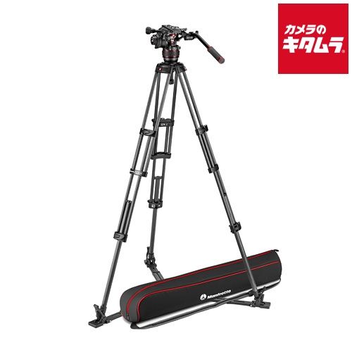 マンフロット MVK608TWINGC ナイトロテック608 ビデオ雲台 カーボンツイン三脚GS 納期約１．５ヶ月