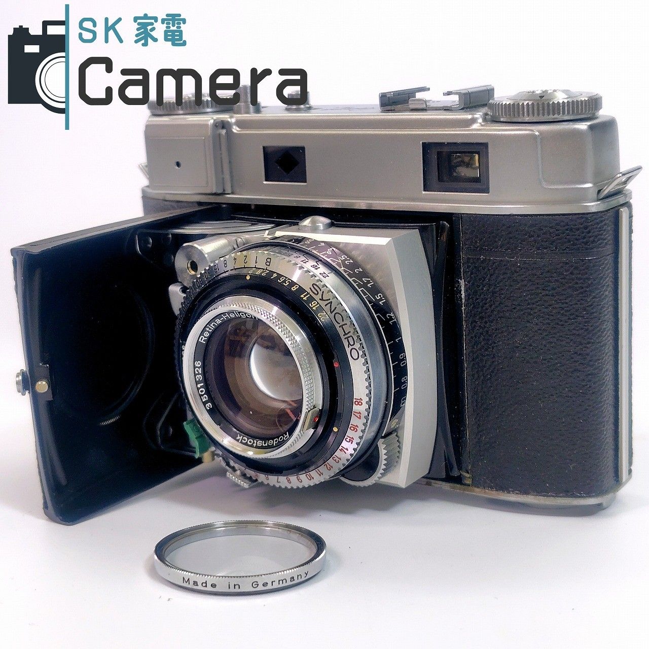 Kodak Retina IIIｃ Rodenstock Heligon C 50ｍｍ F2 コダック レチナ ローデンシュトック ヘリゴン シャッター 露出 動作