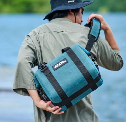 AO AOW9NB 9パック キャンバス クーラー ネイビー