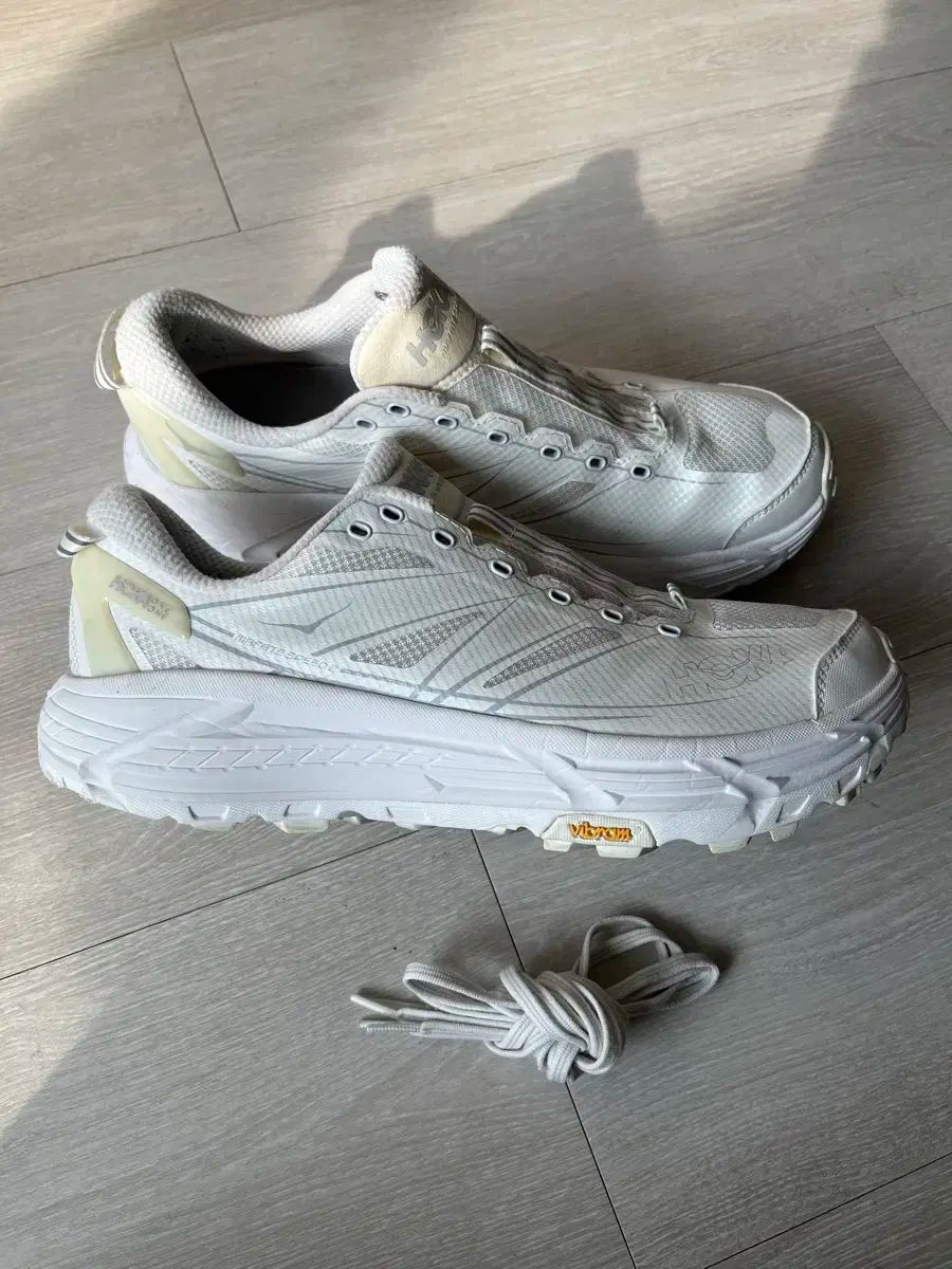 HOKA ONE ホカオネオネ 麻マファティスピード2 白ルナーロック