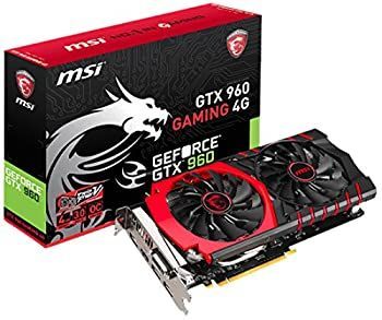 【】MSI GeForce GTX960搭載ビデオカード GTX960 GAMING 4G