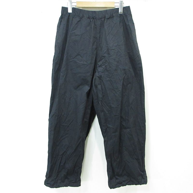 三重本店 FreshService フレッシュサービス ロゴプリントイージーパンツ FSC251-40006B ブラック サイズ M 107