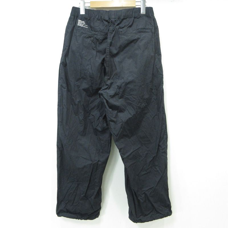FreshService フレッシュサービス ロゴプリントイージーパンツ FSC 251 40006 B ブラック サイズ M 107