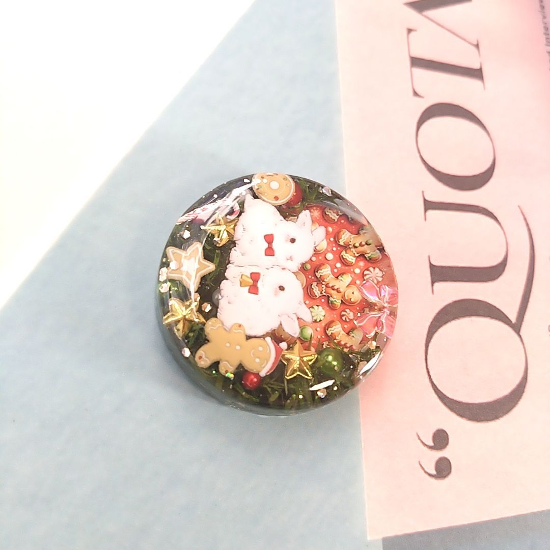 No.4143 アイシングクッキーとうさぎ レジンヘアゴム - メルカリ