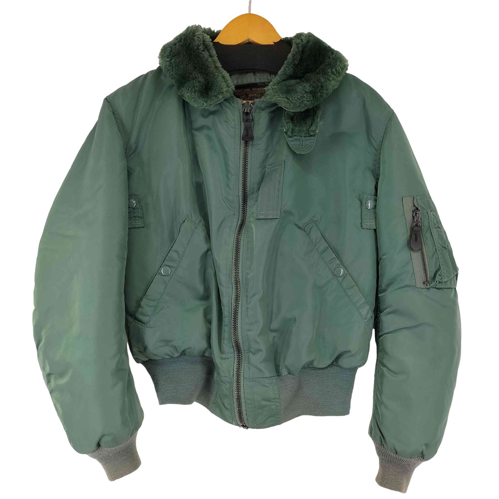 アルファインダストリーズ ALPHA INDUSTRIES 90S B-15D IDEALジップ メンズ import S