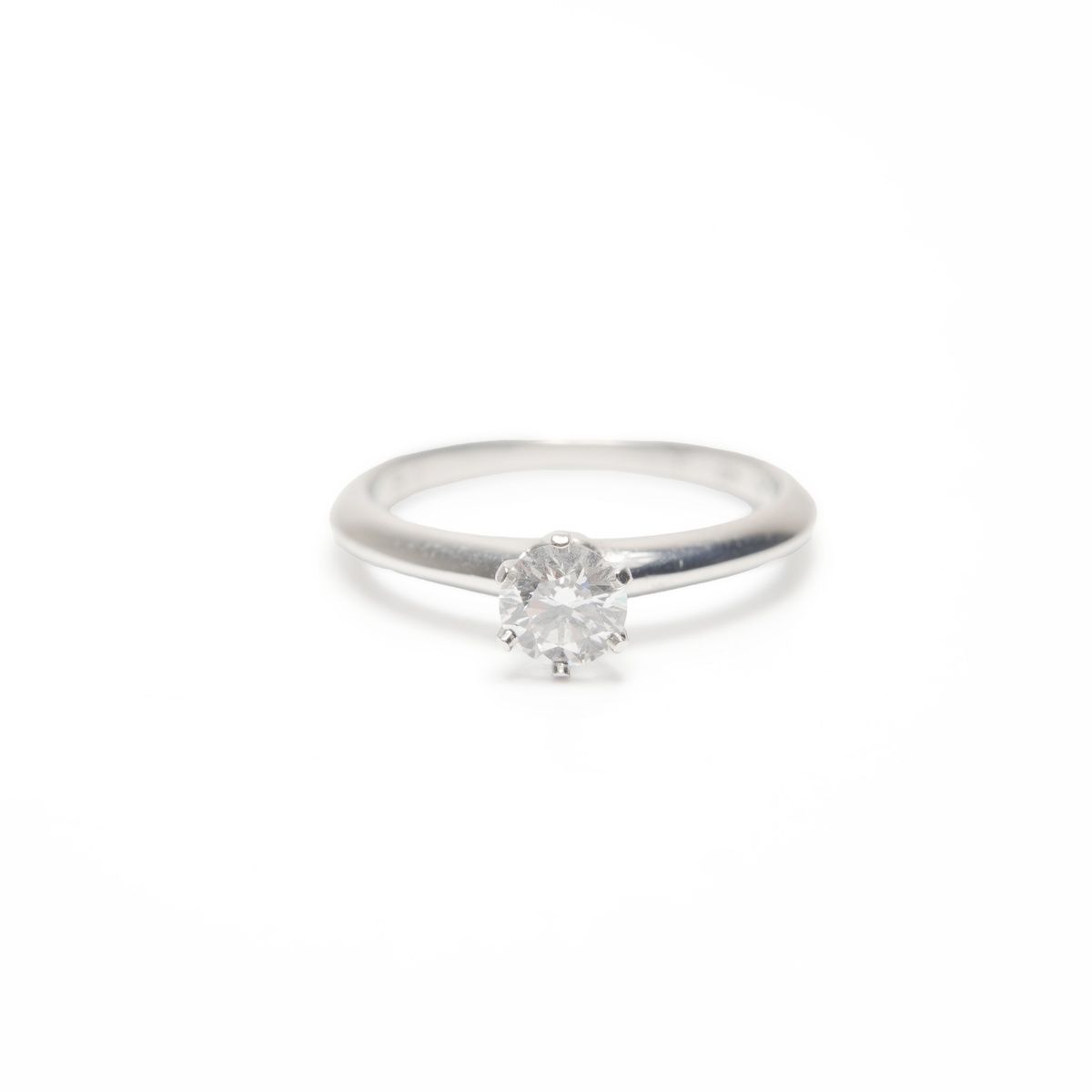 ティファニー シルバー 925 1Pダイヤ リング TIFFANY\u0026Co 