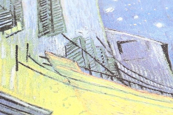 夜のカフェテラス 有名画家作品