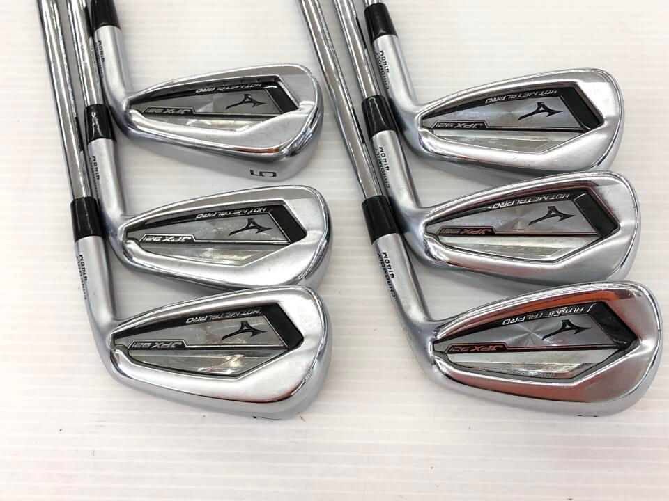 ゴネゴネ子様　ミズノ　JPX 921 フォージド　6〜P 5本　モーダス125Ｘ ミズノ JPX921フォージド アイアン 5I～PW 6本 モーダス125 S ミズノ