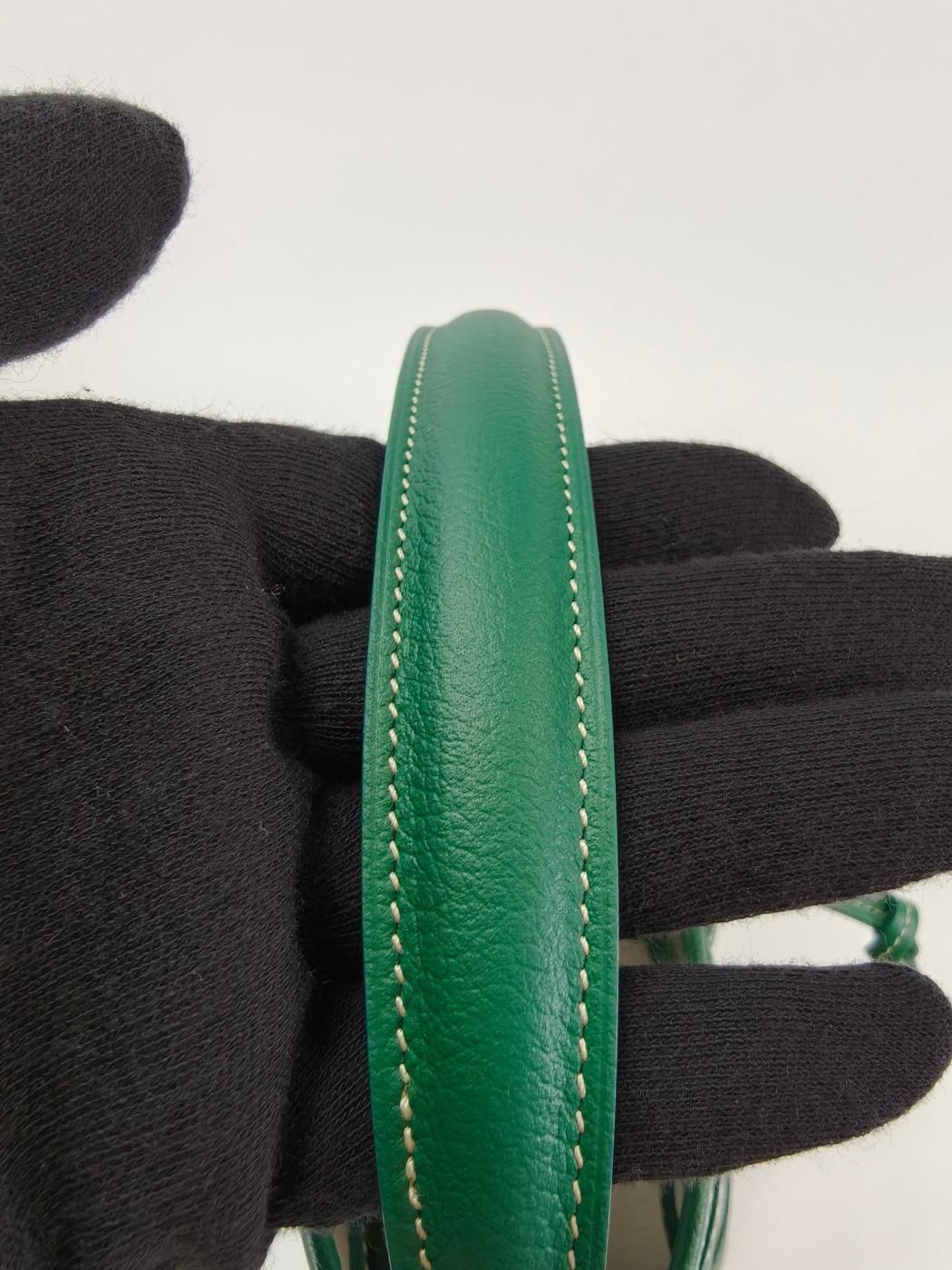 GOYARD ゴヤール プチ・フロ ミニバック 2Way ショルダーバッグ ハンドバッグ グリーン 管理番号：10473 GOYARD（ゴヤール） プチ・フロ ミニバック 2Way ショルダーバッグ