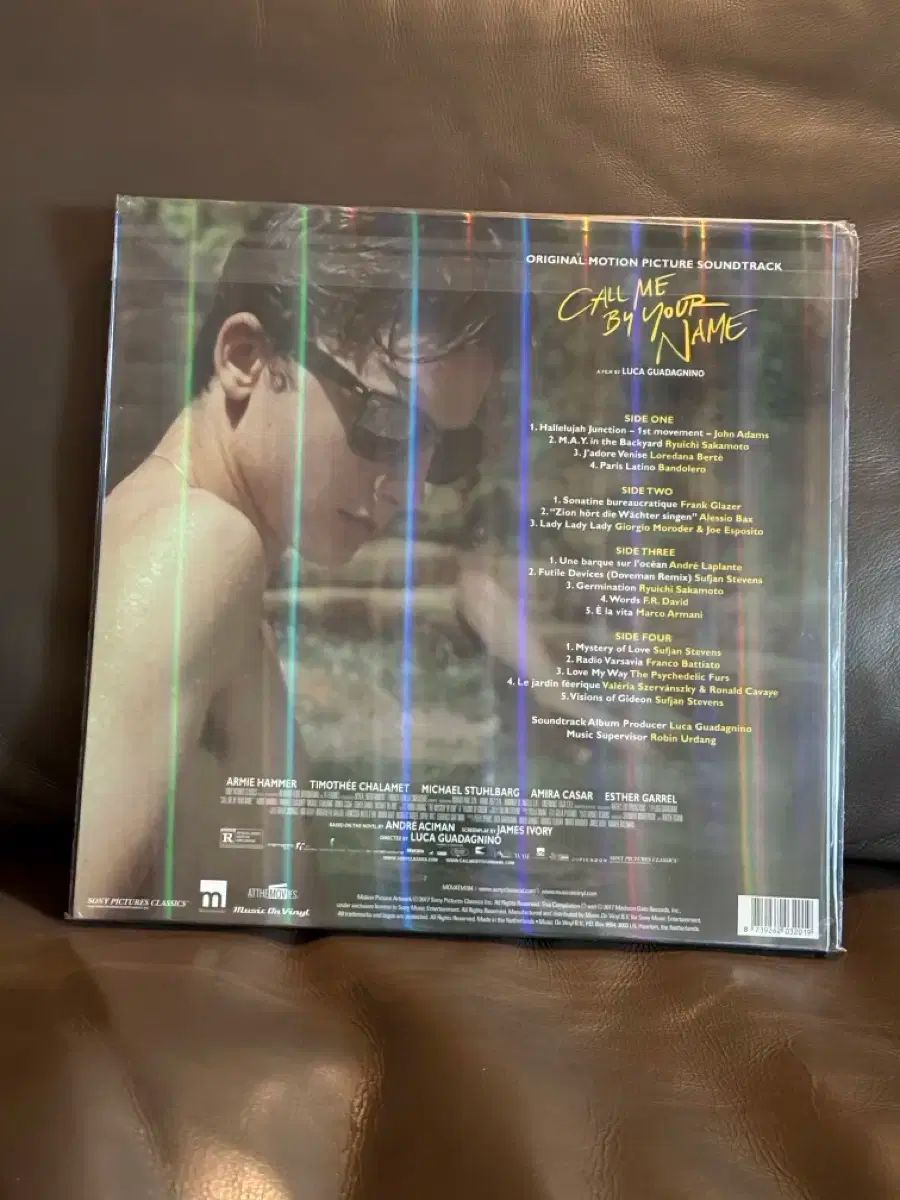 未開封 君の名前で僕を呼んで ost ビロードのような PURPLE パープル lp コルバネム