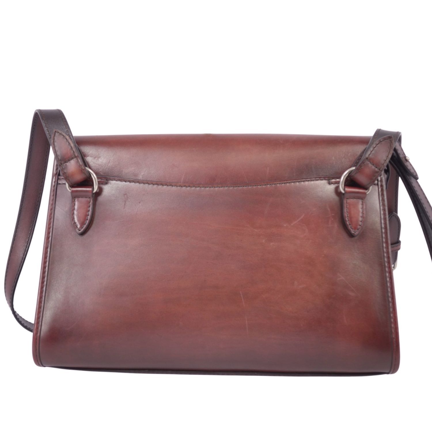 美品 ベルルッティ Berluti バッグ エミーオ メッセンジャー