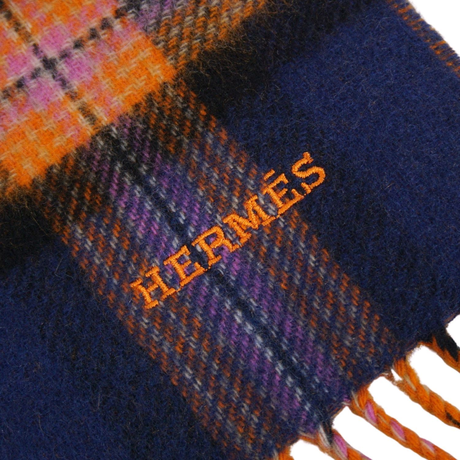 未使用 エルメス HERMES マフラー バックトゥ スクール ストール 