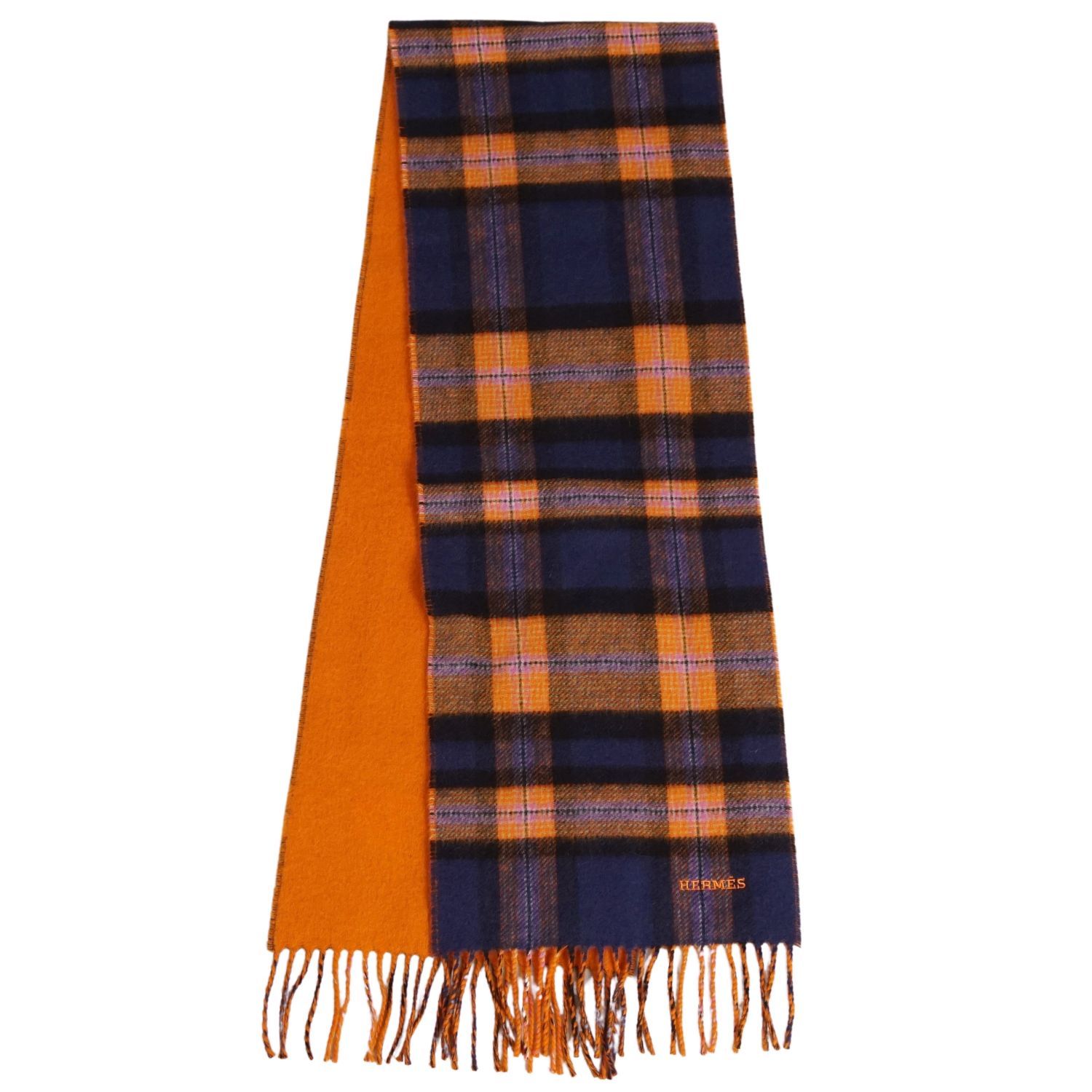 未使用 エルメス HERMES マフラー バックトゥ スクール ストール 