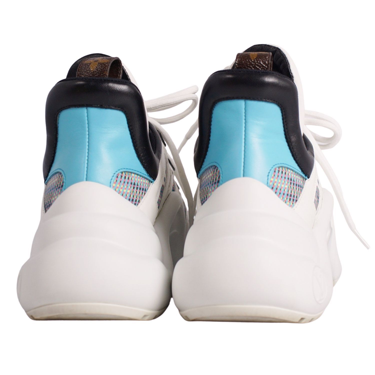 美品 ルイヴィトン LOUIS VUITTON スニーカー LVアークライトライ 