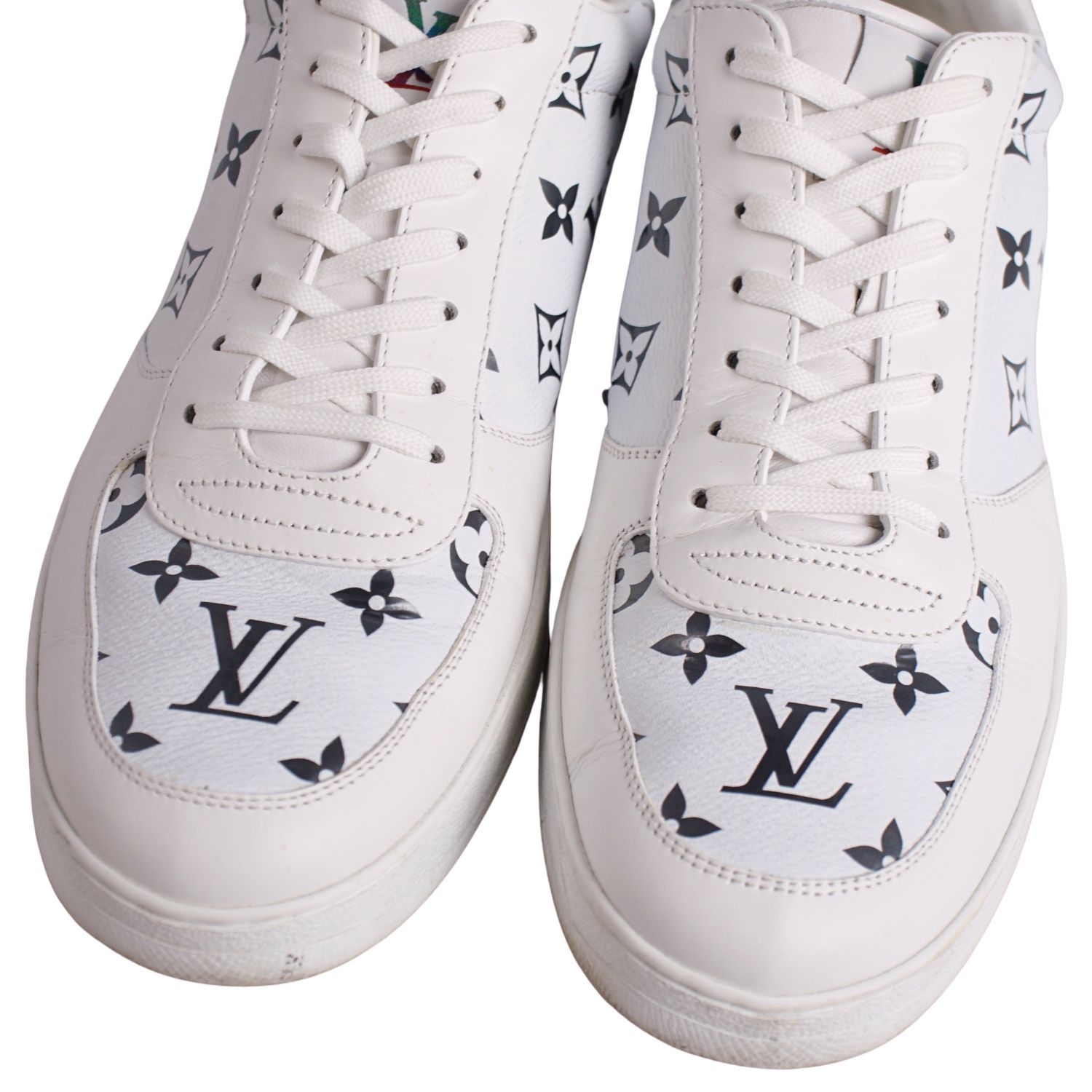 美品 ルイヴィトン LOUIS VUITTON スニーカー リヴォリライン モノ 